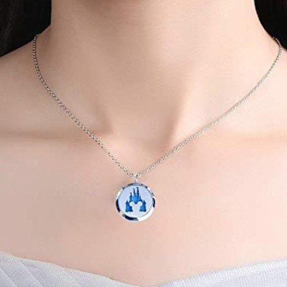 Disney Aromatherapy Essential Oils Necklace | Mickey Mouse Diffuser Necklace - Picture 3 of 6